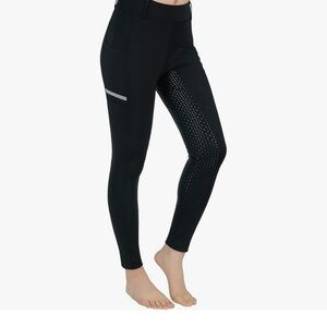 Horse Riding Pants Equestrian Girls Full Seat Silicone Breeches